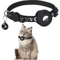 thumbnail image 1 of Collier, Collier Airtag pour Chat, Accessoire de Collier pour Chat Compatible avec Airtag Apple, Chat avec Clochette et Boucle de Sécurité, pour Chatons et Chiots, Ce Qui en Fait, 1 of 5