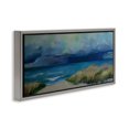 thumbnail image 3 of Stupell Industries Stormy Seascape Sky Gray Framed Floater Canvas Wall Art design by Violeta Vollmer, 11 x 25, 3 of 9