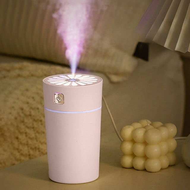 TIMIFIS Stainless Steel Pizza Utensils Portable Usb Powered Humidifier Silent Oil Diffuser with 280Ml Water Tank Colorful Led Night Light for Home Office and Car Travel Kitchen Gadgets