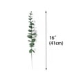 thumbnail image 3 of 30pcs Artificial Eucalyptus Stems Faux Green Sprays for Wedding, Vase, Home, Outdoor & All Holiday Decor, Multi-color Available, 3 of 9