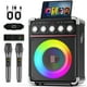 thumbnail image 1 of JYX Karaoke Máquina Altavoz Bluetooth Portátil con 2 Micrófonos, Altavoz para Fiestas de Karaoke, TX05, 1 of 11
