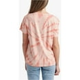 thumbnail image 2 of Reef Womens Fern Relaxed Graphic T-Shirt, Pink, Medium, 2 of 2