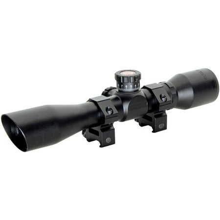 TruGlo 4x32 Tactical Compact Rifle Scope With Rings