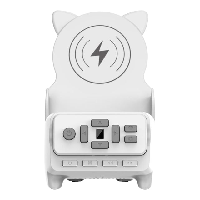 Inalámbrico stand de cargador soporte de teléfono regalos de utilidad multipropósito para hombres altavoz de audio inductivo de inducción