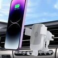 thumbnail image 1 of Car Wireless Charger Mount,Automatic Infrared Sensor Phone Holder,15W Fast Charging Vent Clip Stand,360 Degree Rotation Navigation Bracket,Type C Interface Universal Smartphone Compatibility, 1 of 9