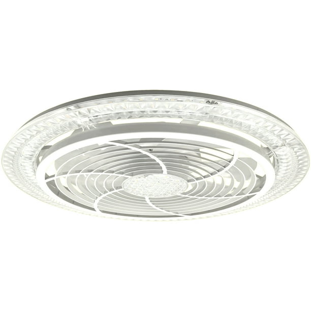 CITYLUZ LÁMPARA VENTILADOR LED CON CONTROL REMOTO – 4 VELOCIDADES Y 3 TEMPERATURAS DE LUZ 72W, 40CM X 12.5CM, INCLUYE 1 UNIDAD