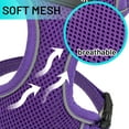 thumbnail image 4 of DMISOCHR Cat Harness - Escape Proof Reflective Cat Harness and Leash for Small to Large Cats, Puppy, Small Dog - Adjustable Mesh Breathable Pink Cute Cat Harness for Walking Training Hiking, 4 of 7