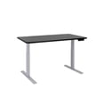 thumbnail image 2 of Vifah Autonomous Hybrid Dual Motor Electric Standing Desk in Gray/Black Top, 2 of 6