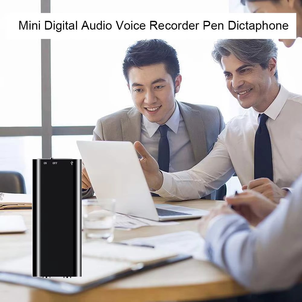 Tape recorder with USB Port 3-in-1 Mp3 Player Professional Voice Digital Audio Mini Voice Recorder 192Kbps Recording WAV