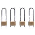 thumbnail image 1 of Padlock Fu Volante de latón macizo para exteriores, 5 cm de ancho, cuerpo de 4 unidades, 1 of 7
