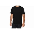 thumbnail image 1 of Pack de 6 camisetas negras de manga corta 100% algodón para hombre, 1 of 4