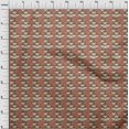 thumbnail image 4 of oneOone Cotton Poplin Twill Pink Fabric Asian Kilim Dress Material Fabric Print Fabric By The Yard 56 Inch Wide, 4 of 5