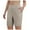 Khaki, variant on vigerkar Womens' 7" Long Running Athletic Shorts with Liner High Waist Workout Gym Quick Dry Soft Shorts with Pocket Khaki, XL