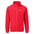 thumbnail image 2 of Men's Cutter & Buck Red Scranton Wilkes-Barre RailRiders Charter Eco Recycled Full-Zip Jacket, 2 of 3