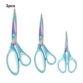 thumbnail image 3 of relayinert 3pcs Professional Sewing Scissors For Sharp And Clean Cuts High Precision blue, 3 of 6