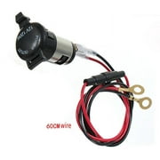 120w Waterproof 12-24V Cigarette Lighter Socket Power Plug Outlet Parts for Car Truck