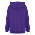 thumbnail image 3 of Sudadera con capucha para mujer, con estampado de Halloween, cuello redondo, manga larga, blusa holgada, blusa de poliéster para hombre, 3 of 6
