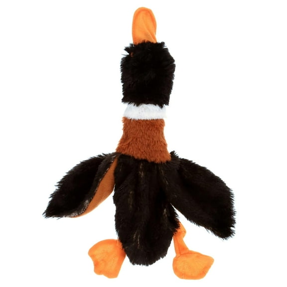 SPOT Skinneeez Duck Dog Toy, No Stuffing Dog Toy for Light & Moderate Chewers, Soft Plush Interactive Toy for Small and Medium Dogs, 13in, Assorted Styles