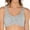 Grey, variant on Bras for Women,Supportive Front Closure Bra Adjustable Wide Strap Comfort Fit Full Coverage Thin Design,Sports Bras for Women,White,L