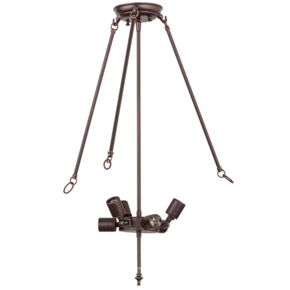 22"W 6 LT Semi-Flushmount Hardware