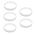 thumbnail image 1 of 5 Piezas De Plástico Blanco Golf Verde Anillo De Copa Equipo De Campo De Golf 11cm Sunnimix Putting Cup Ring Blanco, 1 of 8