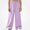 Purple, variant on SGFCWSX Girls Wide Leg Pants Loose Casual Relaxed Fit Elastic Waist Fall Lounge Trousers Blue Size 7