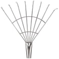 thumbnail image 1 of Stainless Steel Rake Leaf Rake Fallen Leaves Rake Garden Lawn And Yard Metal Rake, 1 of 8