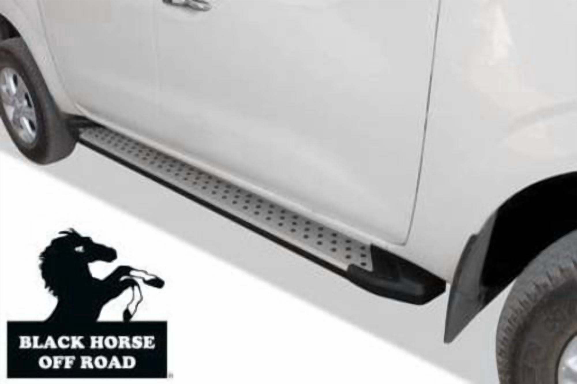 Black Horse Vortex Running Boards Aluminum Compatible with 2014-2023 Jeep Cherokee (Excludes Trail hawk Edition)-VO-JPCE