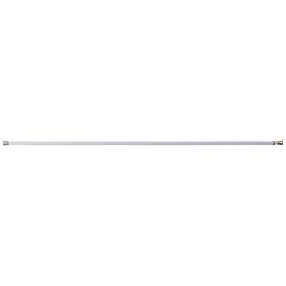 Kenney Tringle à Écharpe A7004213371, Largeur de 28 à 48 Pouces, Diamètre de 7/16 Pouces, Blanc