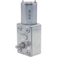 thumbnail image 4 of Turbine speed 6V geared DC motor, JGY370. 6V brushed DC lowRPM hobby motor, M5 selflocking worm gear controllable motor (30rpm Motorbracket), 4 of 5