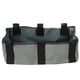 thumbnail image 1 of Bolsa para andador con gancho y bucle de almacenamiento portátil de nailon debajo del asiento cesta para silla de ruedas para paraguas gris, 1 of 8