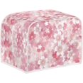 thumbnail image 2 of UNICEU Cherry Blossom Print Toaster Dust Cover Protector Compatible with 4 Slice Heat-Resistant Dust Protection Anti-scratch Home Kitchen Decor, 2 of 7