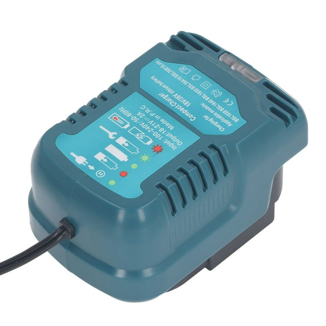Mini Cargador De Batería De Litio Portátil, Inteligente Que Prevenene Daños, Salida CC 18V-21V 2.0A, Hikoki BSL1830 BSL1840 BSL1850 BSL36A18 BSL36818 Serie 18 36V