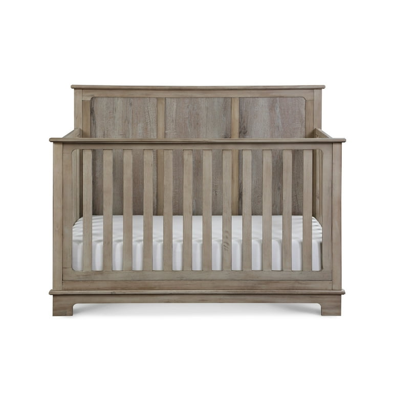 Simmons rustic cheap white crib