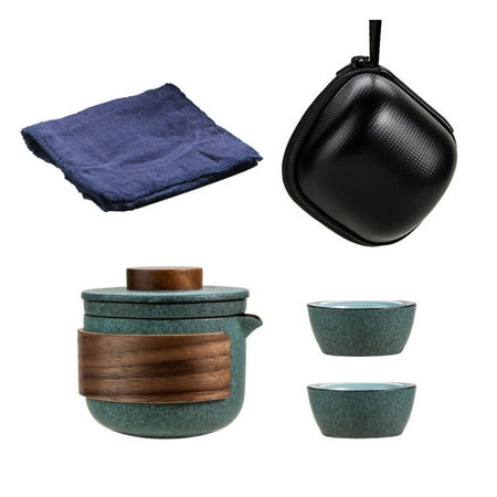 

1 Set of Kung Fu Tea Set Portable Tea Cups Set Tea Lover Family Kung Fu Tea Set
