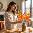 thumbnail image 7 of Halloween Artificial Branches, Fall Maple Leaf Decoration, Thanksgiving Home Decor, Autumn Harvest Accent, Pumpkin Floral Arrangement, Vase Filler Ornament, Seasonal Party Display, 7 of 7