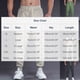 thumbnail image 2 of Ceisia Men Solid Color Loose Casual Pants Elastic Waist Drawstring Sports Gift Work Trousers, 2 of 5