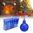 thumbnail image 3 of 100 Bolas Colgantes inastillables para decoración de fiestas de Árboles de NaviDad, Hechas de Plástico Duradero Con Purpurina, Estilos Mate, Brillantes y Huecos, Ideales para para, 3 of 7