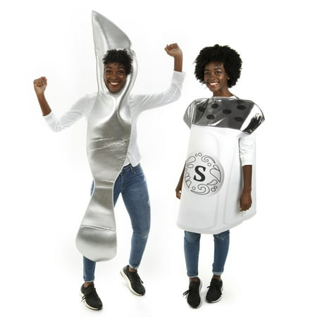 A Salt With A Deadly Weapon Halloween Couples Costumes - 2-pack Funny Pun