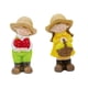 thumbnail image 3 of Conjunto de 2 figuras de jardín (niña): figuras decorativas para jardín, terraza, escritorio y hogar., 3 of 9