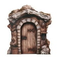 thumbnail image 2 of MERILER Resin Garden Miniature Floral Outdoor Decor: Enchanting Door for Trees, Tree Stumps, Patio, Yard, and Window (Perfect Gift for Mom and Kids), 2 of 7