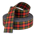 thumbnail image 4 of Country Brook Design - Black and Red Plaid Polyester Webbing (1 1/2 Inch, 10 Yards), 4 of 4