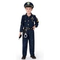 thumbnail image 4 of Police Déguisement pour Enfants, Ensemble de Jeu de Rôle pour 3 - 10 Ans - Bleu Marine, 4 of 5