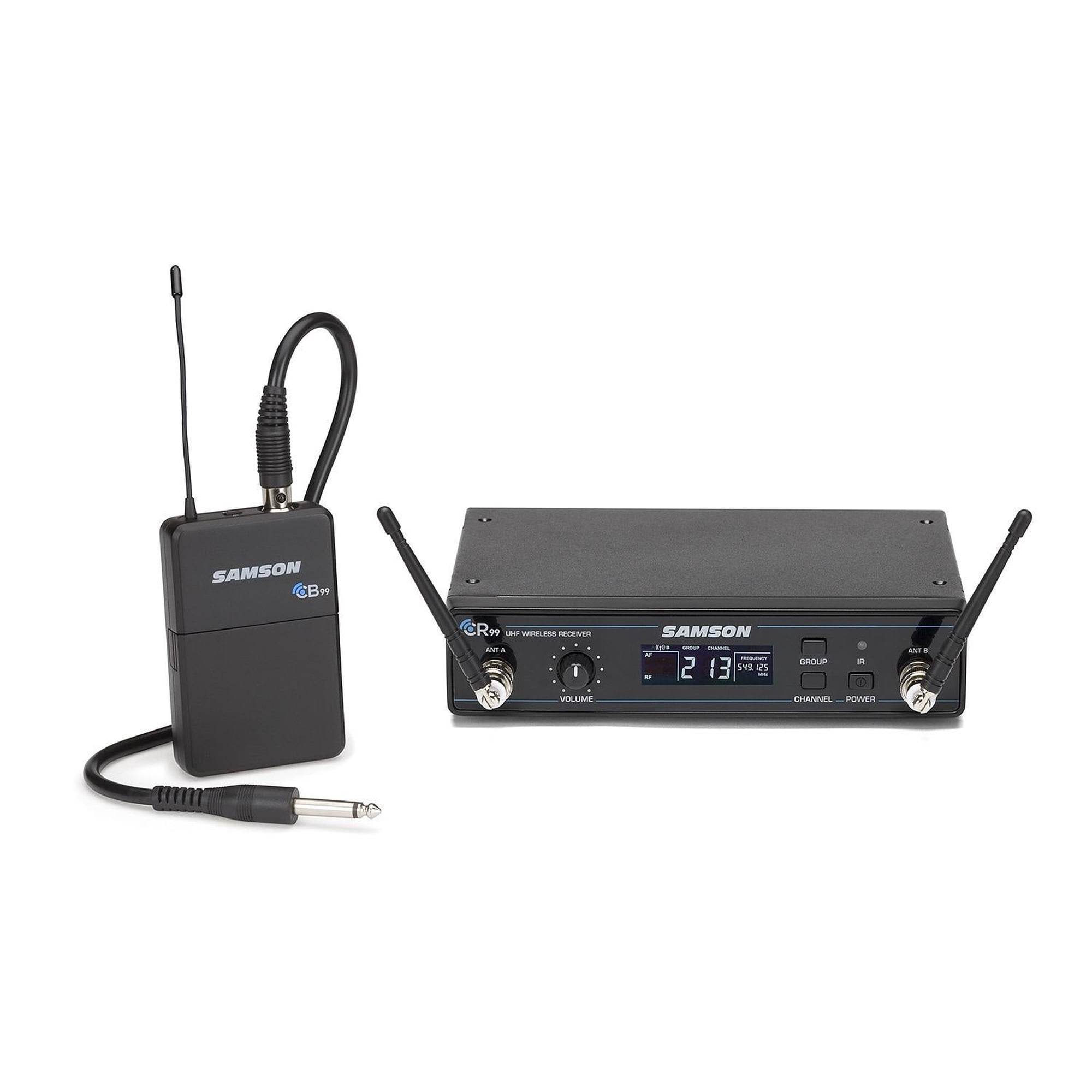 Samson Concert 99 Earset Wireless System with SE10 Earset Microphone, K Band, Black