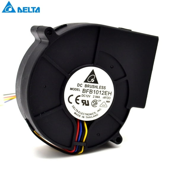 BFB1012EH 9733 9cm 12V 2.94A Violent Large Air Volume Centrifugal Turbo Blower Grill Fan for delta 2 wire