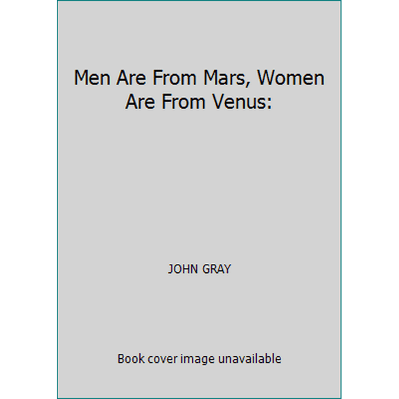 Pre-Owned Men Are From Mars, Women Are From Venus: (Hardcover) 0722536410 9780722536414