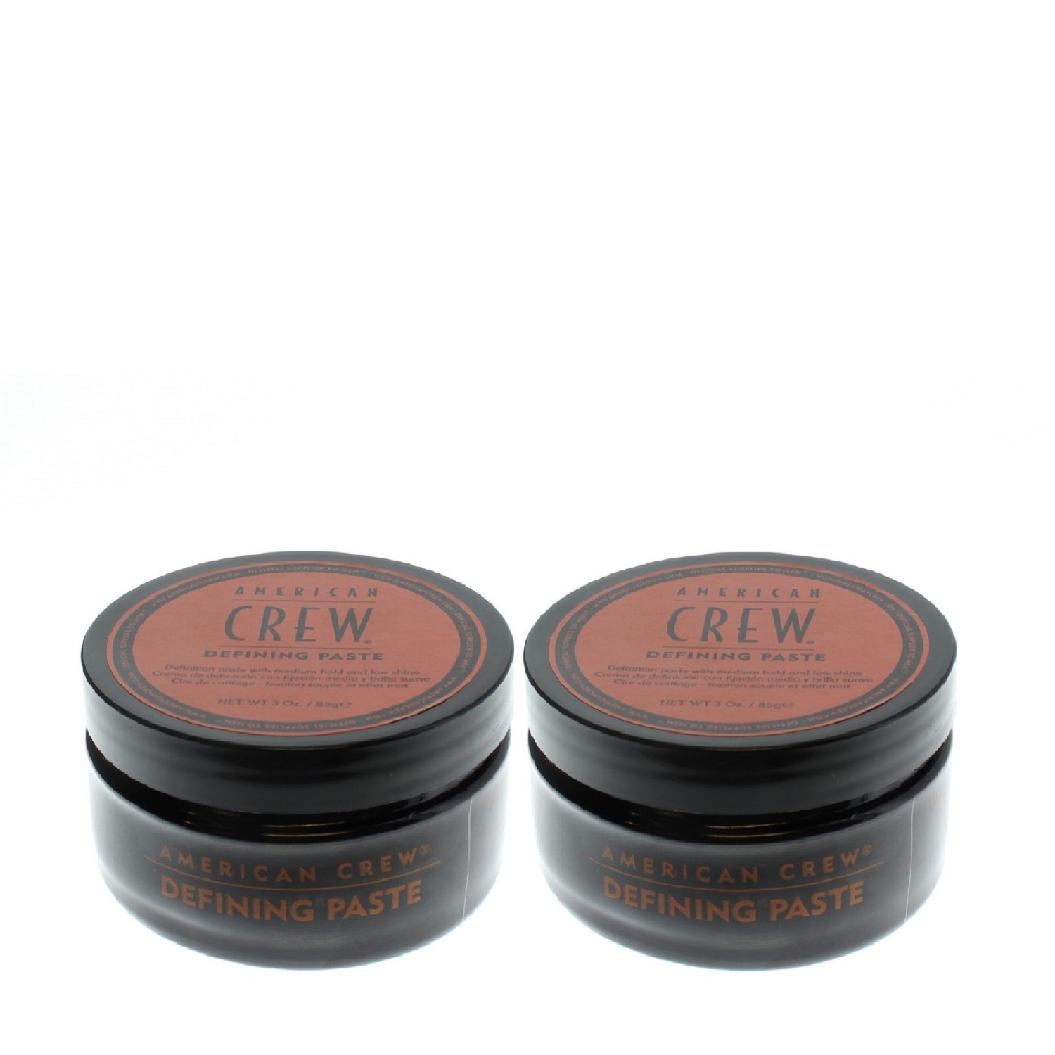 American Crew Defining Paste, Moisturizing, Thickening Hair Pomade, 3