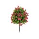 thumbnail image 2 of Planta artificial de eucalipto Seplovoe con estaca para suelo - 55 cm (21,65") Flor artificial multicolor de plástico PE para decoración de jardín, patio o balcón, 2 of 6