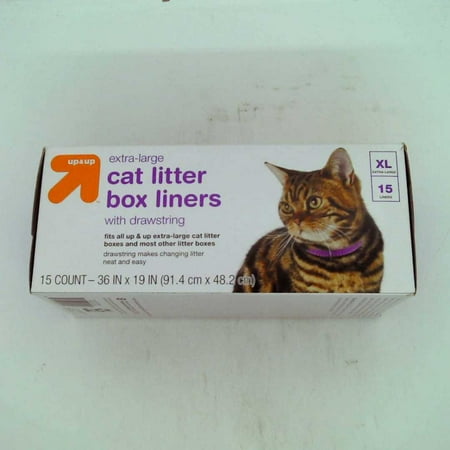 Cat Litter Box Drawstring Liners - XL - Up&Up™