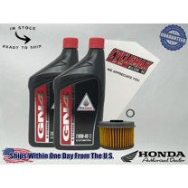 Cyclemax Standard 10W-40 Oil Change Kit fits 2017-2021 Honda Rebel 300 CMX300